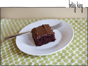 Zucchini Brownies - Betsy King