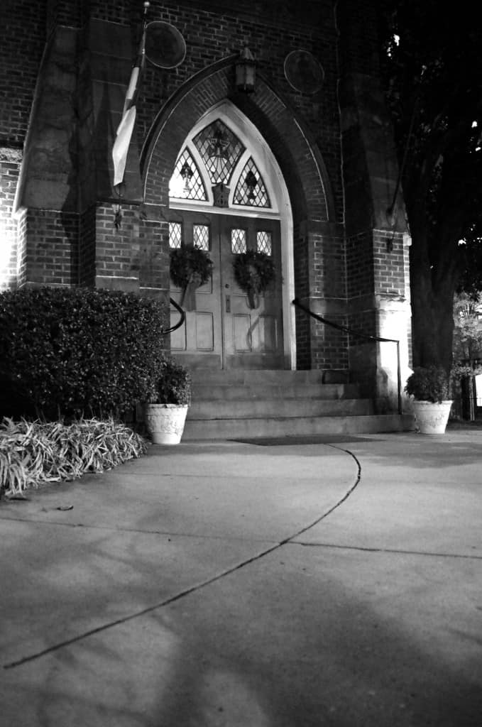 Church at Night by John Ashley