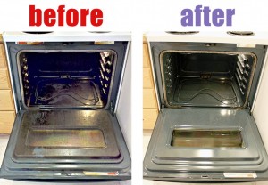 Oven Before and After