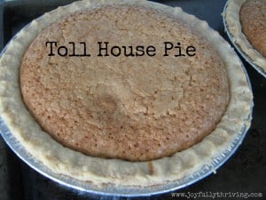 Toll House Pie