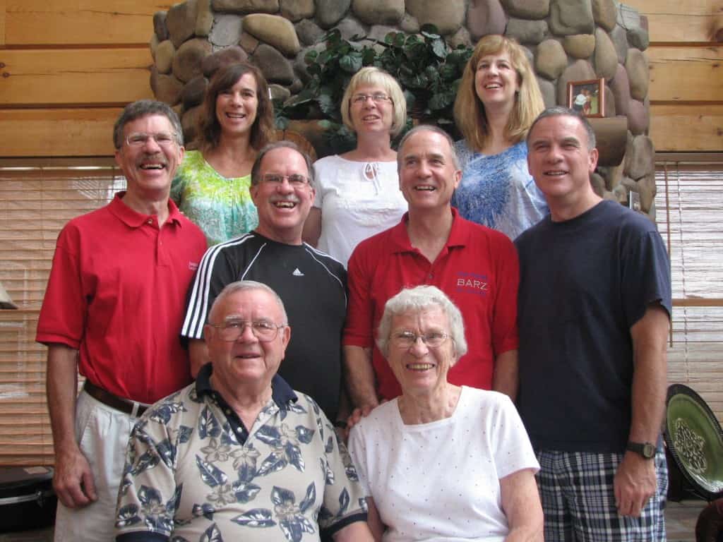 Marvin & Marilyn Barz - With All 7 Kids