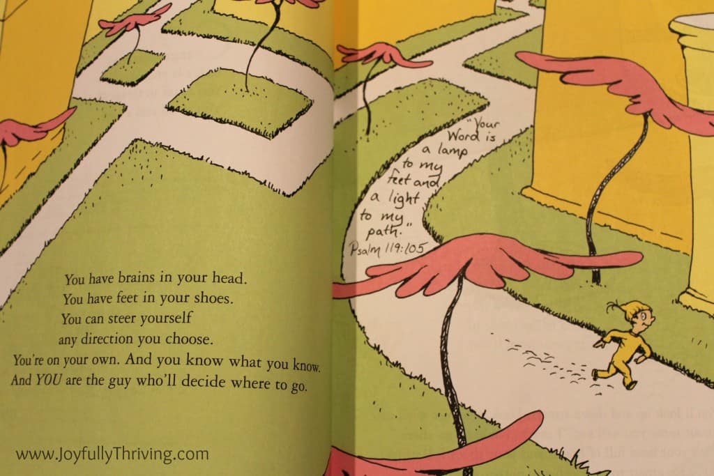 A Biblical Version of Oh, the Places You'll Go