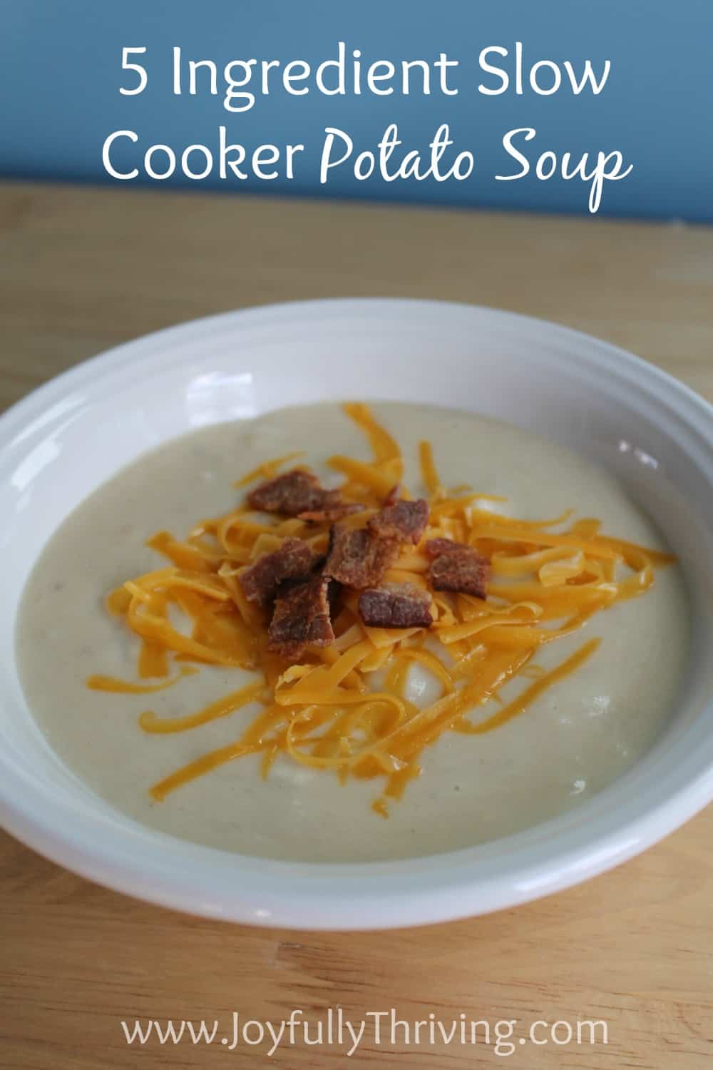 5 Ingredient Crock Pot Potato Soup Easy Potato Soup With Hash Browns